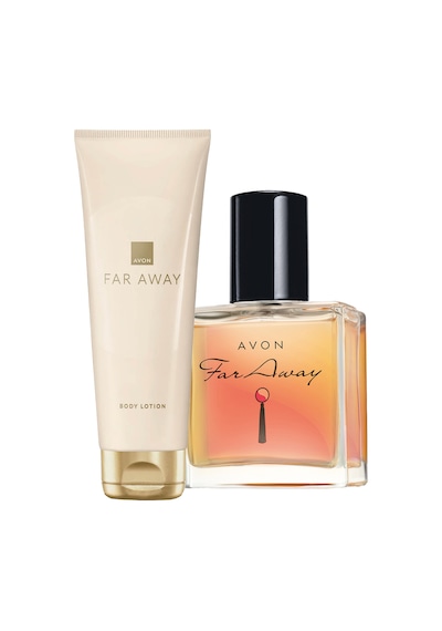 Avon Far Away Kadın Parfüm EDP 30 ML + Vücut Losyonu Paketi
