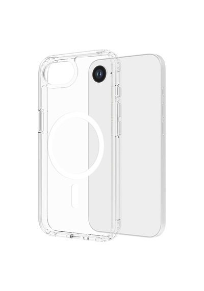 Buff Apple iPhone Uyumlu  16e Magsafe Air Hybrid Şeffaf Kılıf Crystal Clear