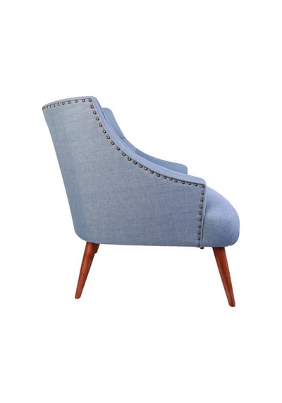 Lamont Tekli Koltuk Indigo Mavi