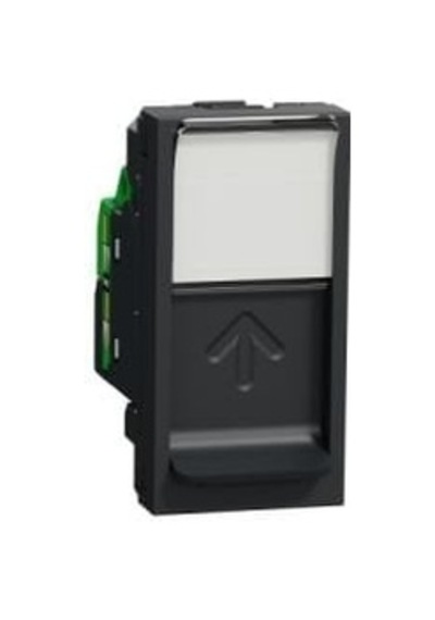 Schneider Unica Nu341454 Rj45 Cat6 Utp Priz 1 Modül Antrasit