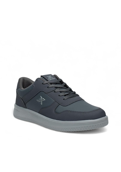 Tarzbu Erkek Büyük Numara Rahat Taban Yürüyüş Günlük Ayakkabı Sneaker Tarz4027 Füme