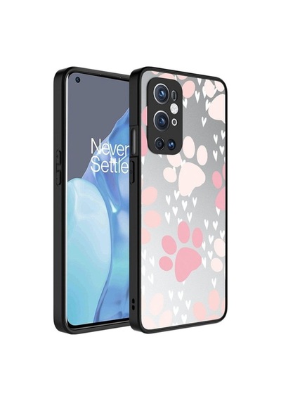 One Plus 9 Pro Kılıf Aynalı Desenli Kamera Korumalı Parlak Zore Mirror Kapak Pati