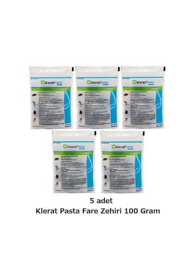 Syngenta Klerat Pasta Fare Zehiri 5 x 100 G
