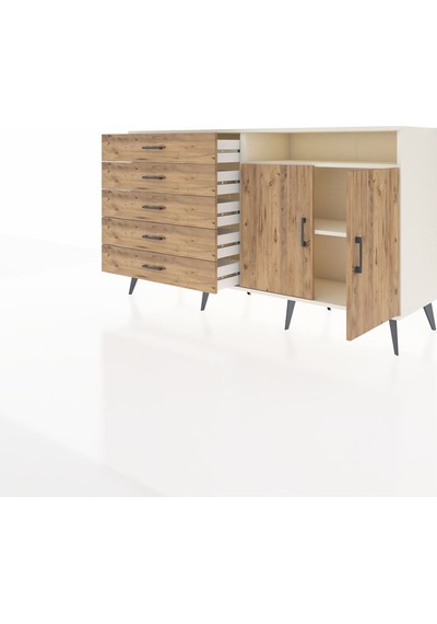 Hyperion Konsol 2 Raflı 5 Çekmeceli 2 Kapaklı 176x44x99 Aytaşı-çam Aytası/atlas Çam - Aytası Hyperion Konsol 2 Raflı 5 Çekmeceli 2 Kapaklı 176x44x99 Aytaşı-çam Aytası/atlas Çam - Aytası