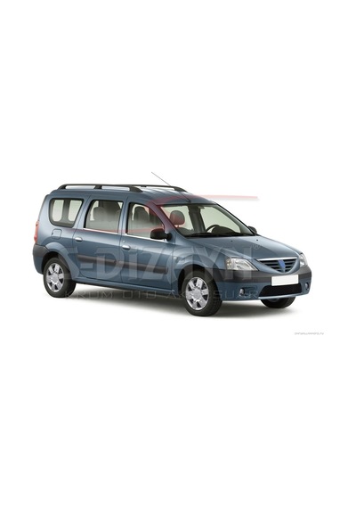 S-Dizayn  Dacia Logan Mcv Krom Cam Çıtası 4 Prç 2005-2012