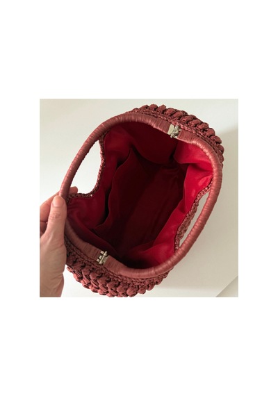 Bolca Emek Kadın El Yapımı Çanta Bordo - 909822437 Bordo - 909822437 Bordo
