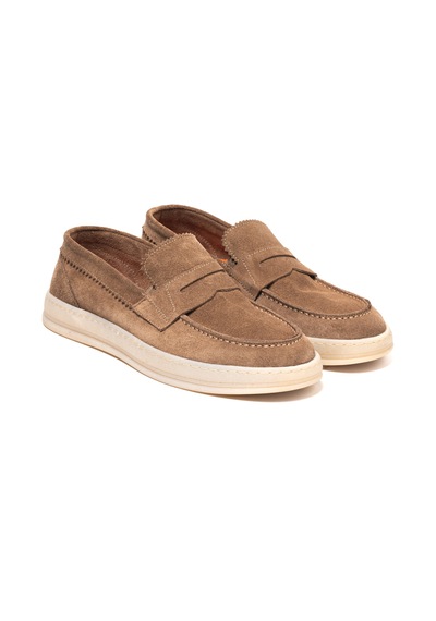 Biscuit Suede Oxford Klasik Erkek Ka-26y-c27606 John May Formal Biscuit Suede