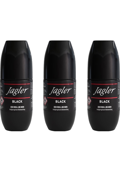 Jagler Black Erkek Roll-On Deodorant 50 ML x 3