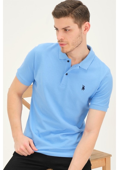 T8561 Dewberry Erkek Tshırt-açık Mavi Açık Mavi