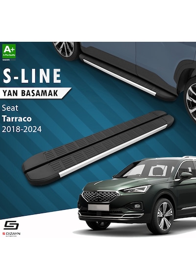 S-dizayn Seat Tarraco S-line Aluminyum Yan Basamak 193 Cm 2018-2024 A+ Kalite