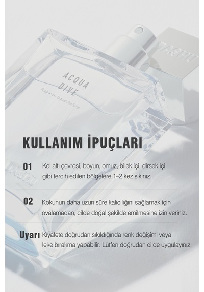 Dashu Acqua Dive Unisex Parfüm 50 ML