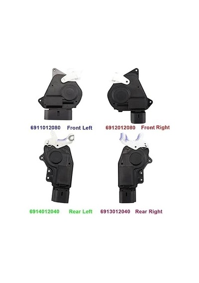 Toyota Corolla 2000-2007 Merkezi Kilit Motoru Ön 2 Fiş Sağ Oem No: 69110-12080