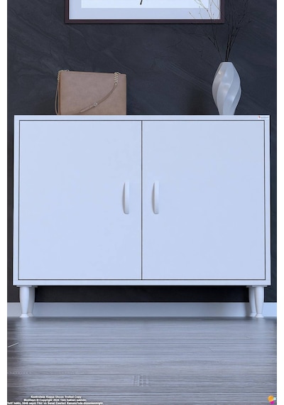 Bulut Ayakkabılık - Kapaklı 2 Raf 3 Bölmeli Dar Alanlar İçin Çok Amaçlı Dolap 90 Cm Beyaz Bulut Ayakkabılık - Kapaklı 2 Raf 3 Bölmeli Dar Alanlar İçin Çok Amaçlı Dolap 90 Cm Beyaz