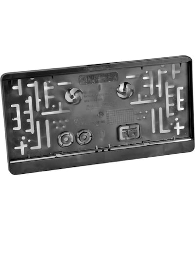 Point 1 Adet Plaka Altı Plastik Kare Tip Plakalık 31x16 Cm
