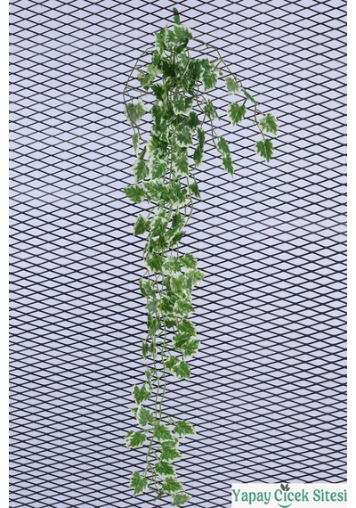 Yapay Çiçek Sitesi Yapay Alacalı Sarkan Sarmaşığı 90 Cm - 2 Adet Yeşil