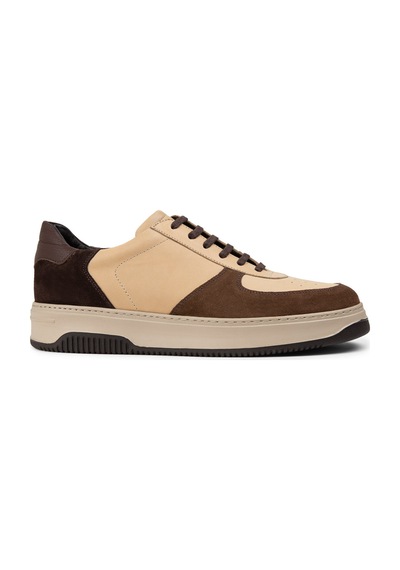 Deery Hakiki Deri Vizon Rengi Erkek Sneaker Ayakkabı - 01965Mvzne04 Vizon Deery Hakiki Deri Vizon Rengi Erkek Sneaker Ayakkabı - 01965Mvzne04 Vizon