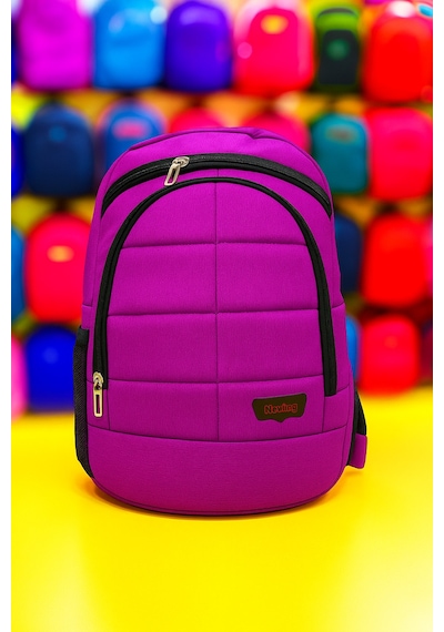NewBag OKUL SIRT ÇANTASI-8 ROCKS MOR