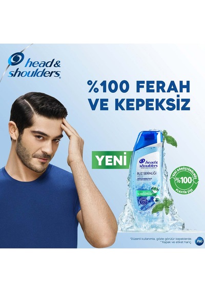 Head & Shoulders Derinlemesine Temiz Buz Serinliği Kepeğe Karşı Etkili Şampuan 400 ML