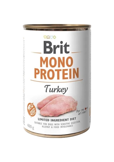 Brit Care Mono Protein Hindi Etli Yetişkin Köpek Konservesi 400 Gr