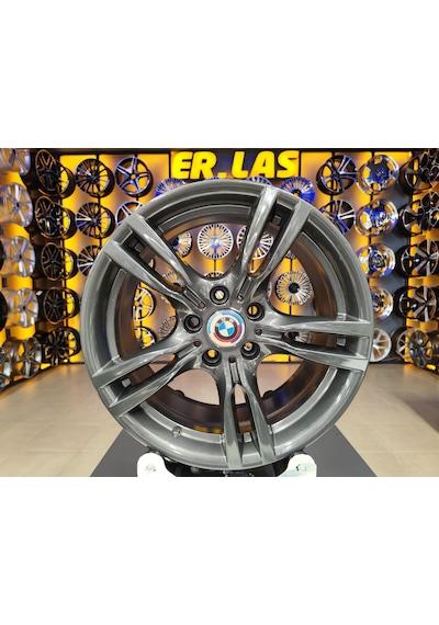 4 Adet Bmw  8.5-9.5 18 5 120 Et47 72.6 Füme Jant Revize Edilmiş Takım