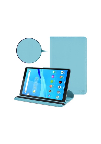 Casper Via S40/l40 Modelleri Uyumlu 360 Dönerli Tablet Kılıfı + Ekran Koruyucu Arka Kapak