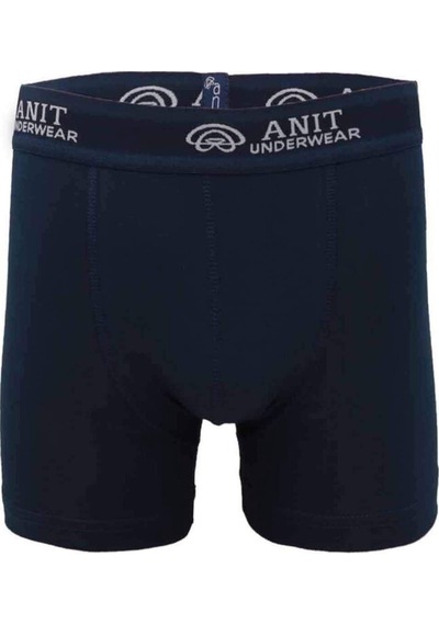 Anıt Kısa Paça Likralı Erkek Boxer Siyah - 1115a