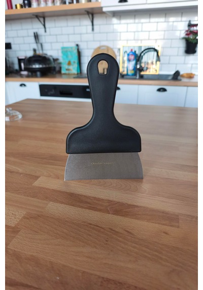 Dr.maya Geniş Metal Uçlu Spatula Siyah