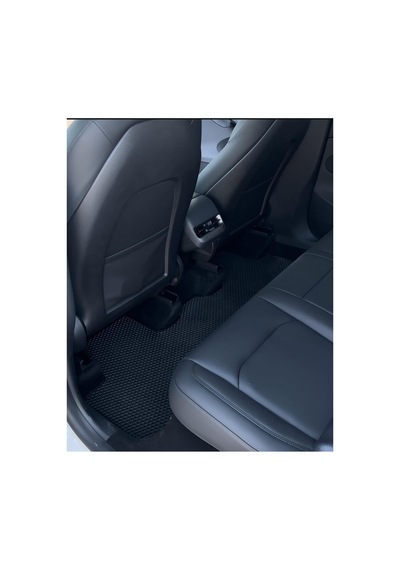 Tesla Model Y Premium Full Takım Eva Paspas Seti & Ön Ve Arka Bagaj & Metal Topukluk 6 Lı Tam Set