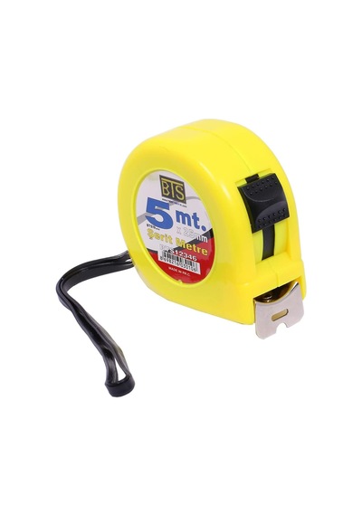 Tr Bts Şerit Metre Sarı Plastik 5 M X 25 Mm 0 - 300 MM