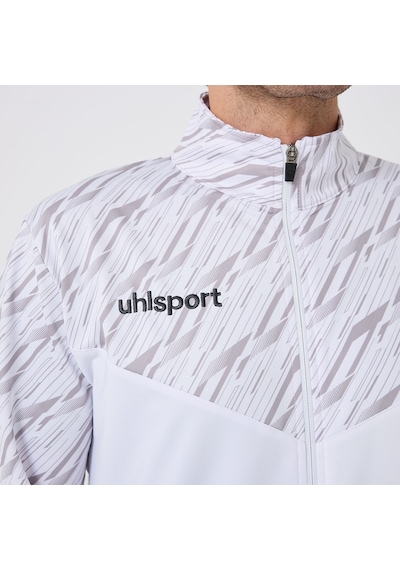 Beyaz - Gri - Siyah Uhlsport Erkek Futbol Kamp Eşofman Takımı Progressive 1002269 Beyaz