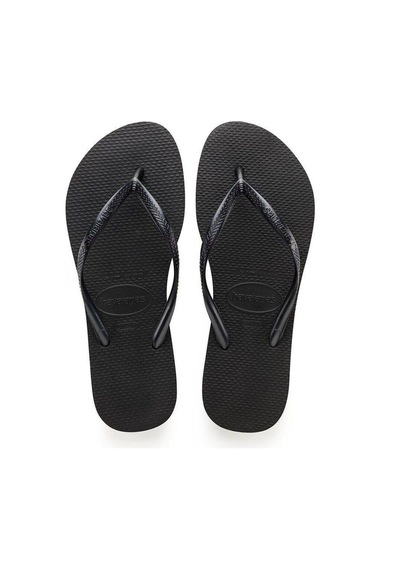 Havaianas Slim Black Siyah Kadın Terlik-6329 Black Grey