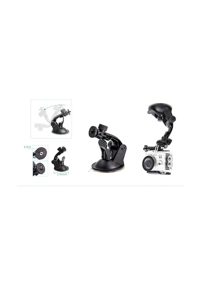 Gopro Sjcam Xiaomi Yi Soocoo Eken Aksiyon Kamera Aksesuar Seti Çok Renkli