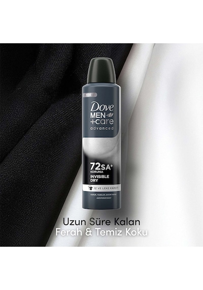 Dove Men +care Advanced Erkek Deodorant 72 Saat Koruma Invisible Dry 150 Ml