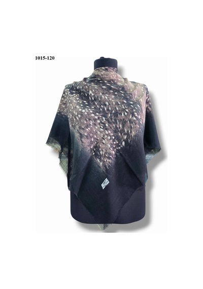 Dolce Life Dolce Cool Desenli Flamlı Pamuk Eşarp 1015-120 Çok Renkli