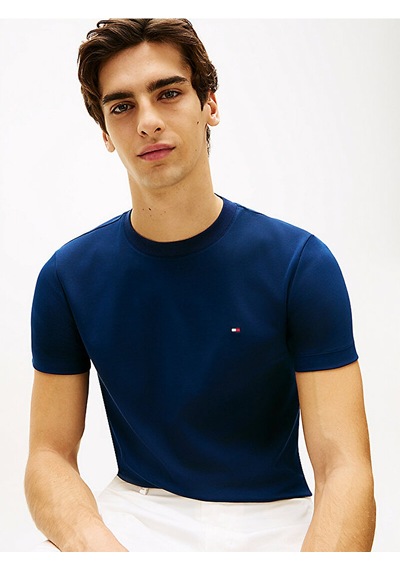 Tommy Hilfiger Mw0mw33202dcc Luxury Interlock Erkek Tişört Lacivert