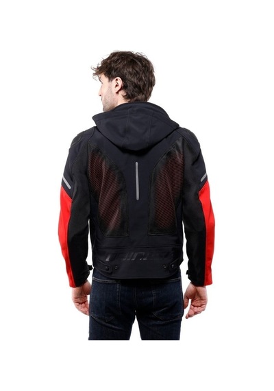 Dainese Super Sprint Black Air Black White Red Renkli