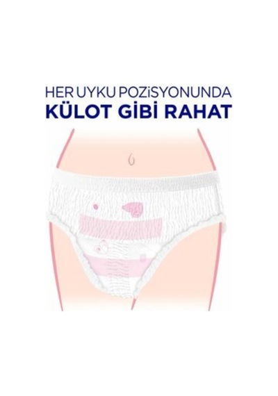 Regl Gece Külodu 2'li 6 Paket