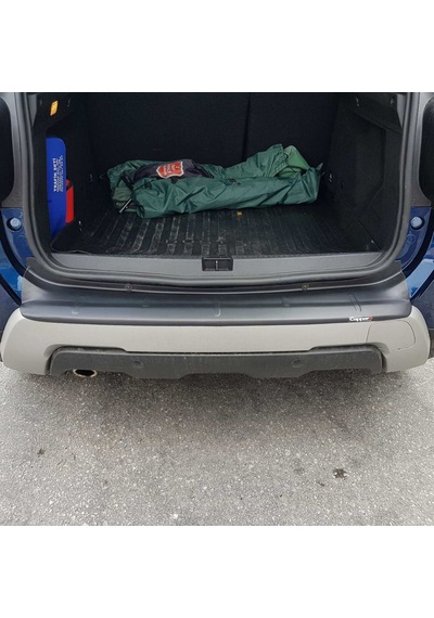 Cappafe Dacia Duster Arka Tampon Eşiği Koruma Mat Abs 2018- N11.19931