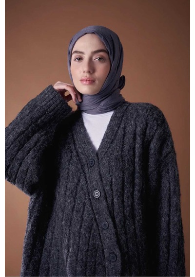 Bambu Şal Tesettür, Pamuklu, Hafif, Rahat, Şık, Yüksek Kalite, Hijab, Shawl, Original, Lux Füme