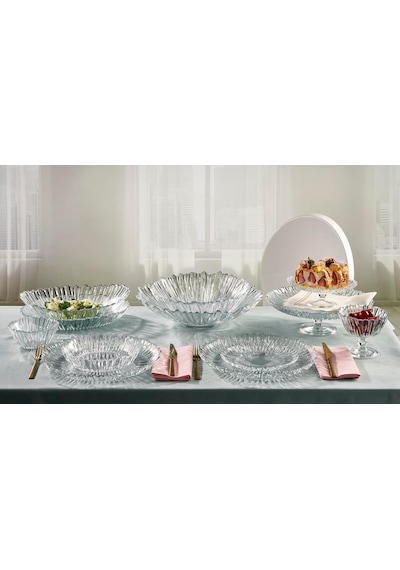 Lexroo Aurora Oval Dekoratif & Servis Tabağı - Tekli