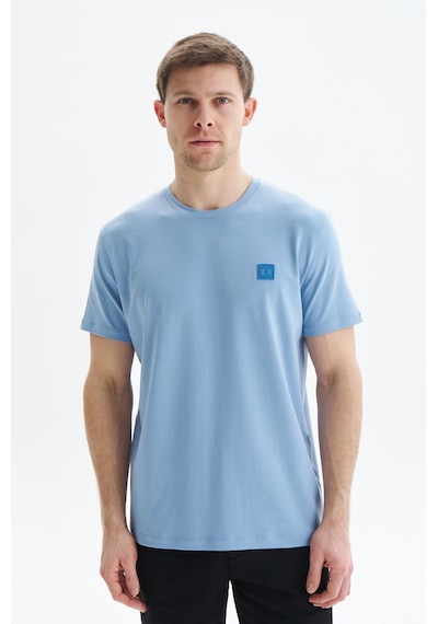 AR-MA Arma Erkek Regular Fit Basic Süprem Bisiklet Yaka Tişört Y29344472602 Mavi