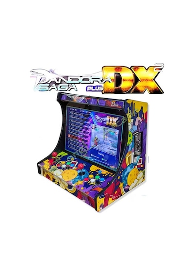 Pandor Saga Plus Dx2 22 İnç Lcd Bartop 26800 Oyunlu 720p Hd 3d Arcade Video Oyun Konsolu