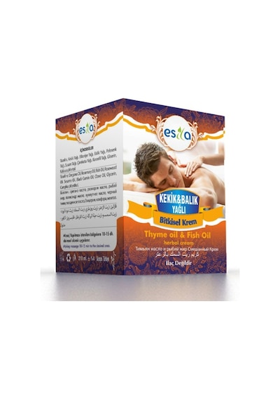 Esila Kekik ve Balık Yağlı Masaj Kremi 210 ML