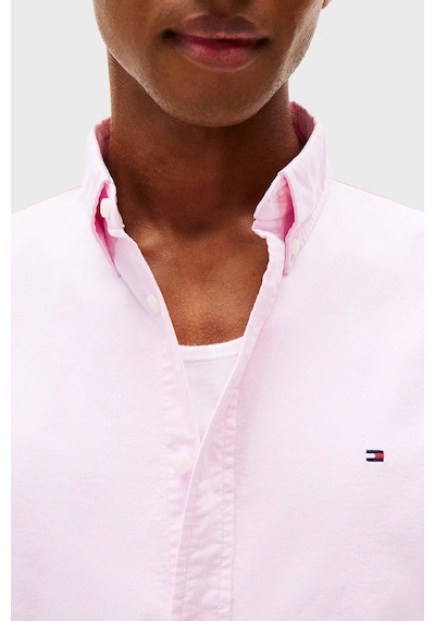 Tommy Hilfiger Erkek Gömlek Mw0mw35774 Tor Pembe Pembe