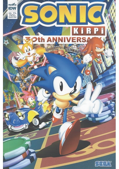 Kirpi Sonic 30. Yıl Özel Sayısı