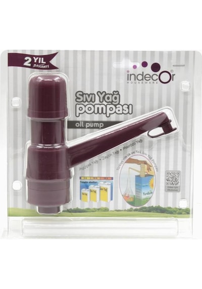 Global Marketin Sıvı Yağ Pompası Pembe