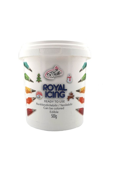 Royal Icing 500 Gr. Renklendirilebilir / Yenilebilir
