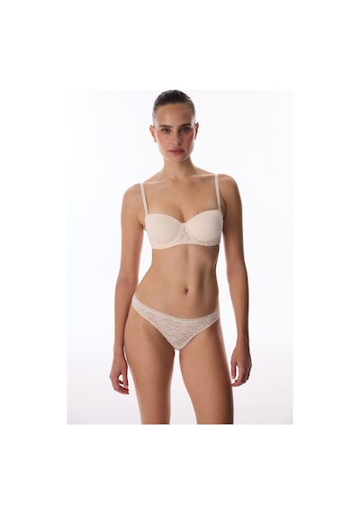 Penti  Bej Bloom Lace Dantel Balenli Sütyen