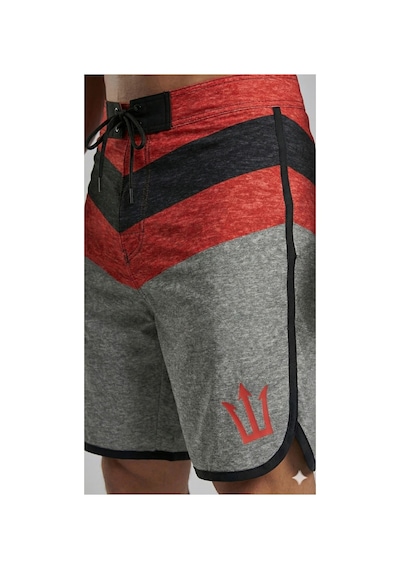 Pose I Down Apex V-line Boardshort Erkek Fizik Ve Deniz Şortu Kırmızı