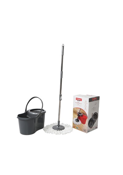 360 Döner Başlıklı Mop Paspas Temizlik Seti 16 Lt